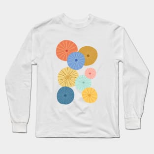 Colorful Sea Urchins 2 Long Sleeve T-Shirt